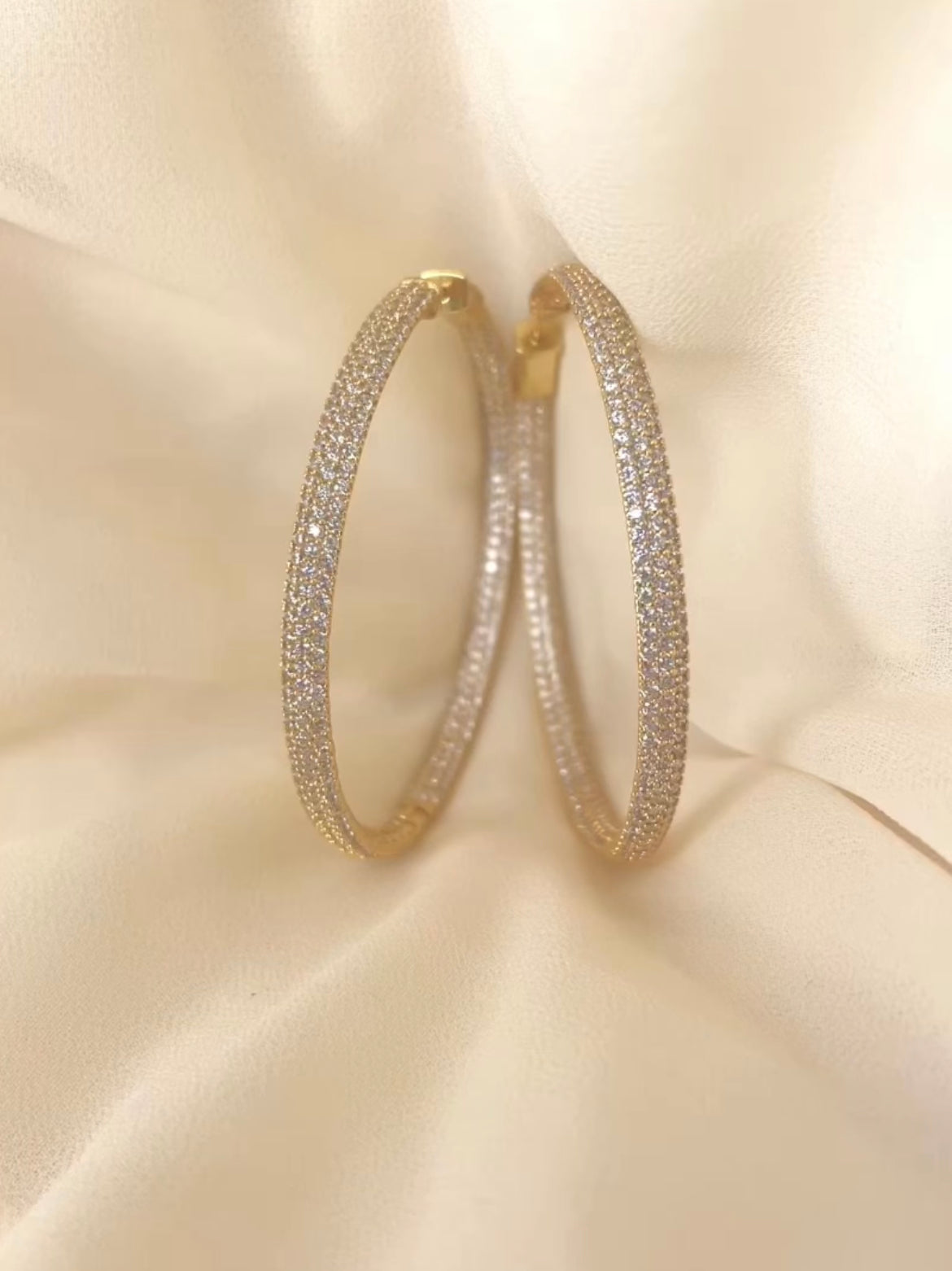 Claudia Hoop Earrings