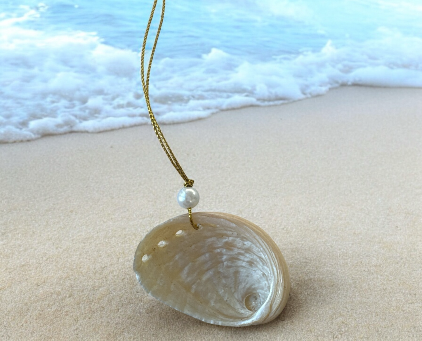 Joy Seashell Ornament