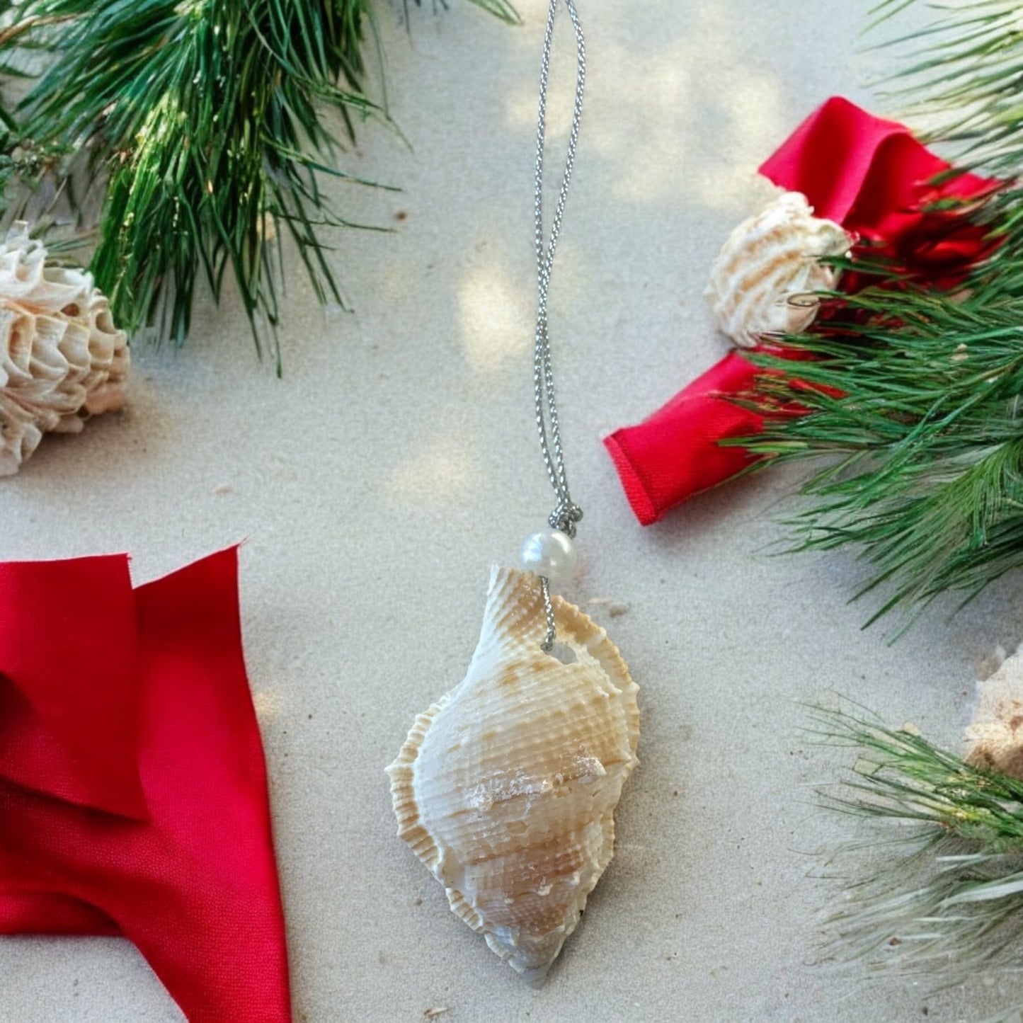 Hallelujah Seashell Ornament