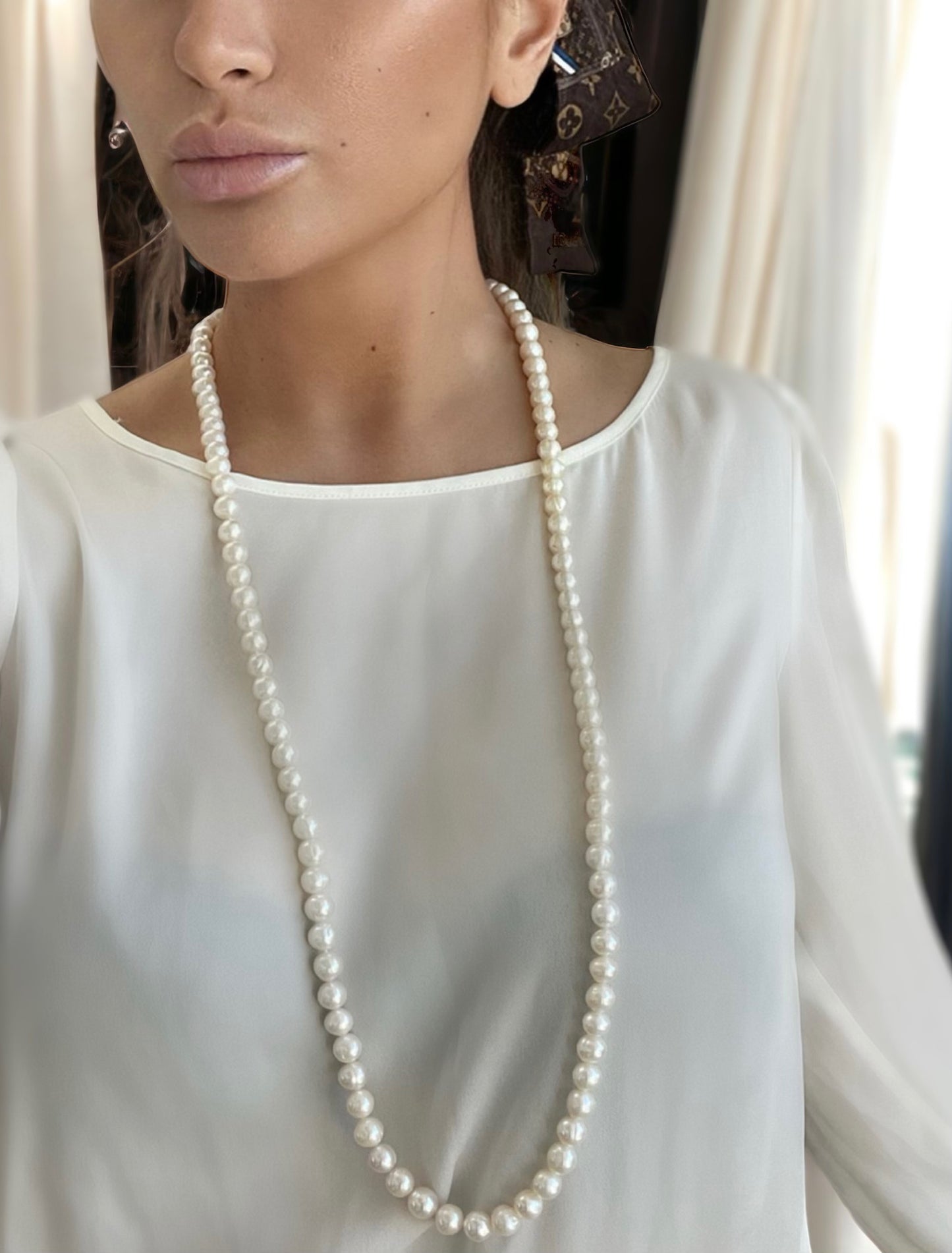 Eleanor Pearl Necklace