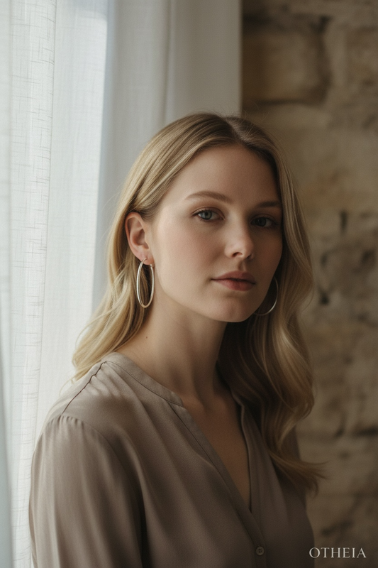 Charlotte Hoop Earrings