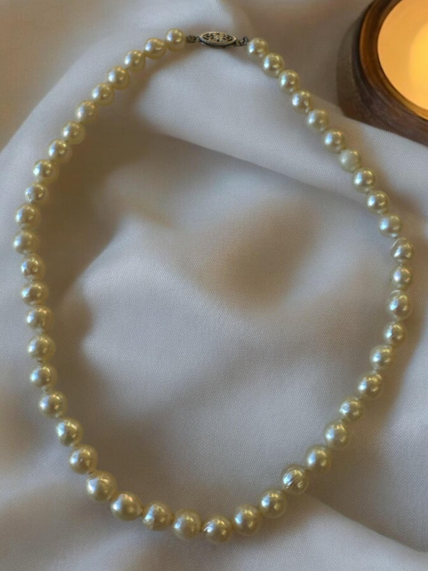 Beatrix Pearl Choker Necklace